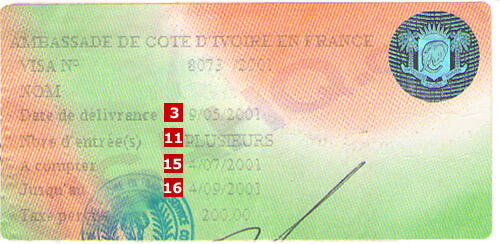 Ivory Coast (Côte d Ivoire) Visa Ivory Coast (Côte d Ivoire) Visa